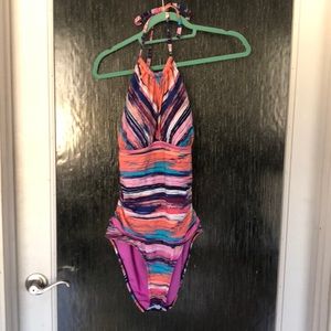 NWT swimsuit Liz Claiborne beautiful colors